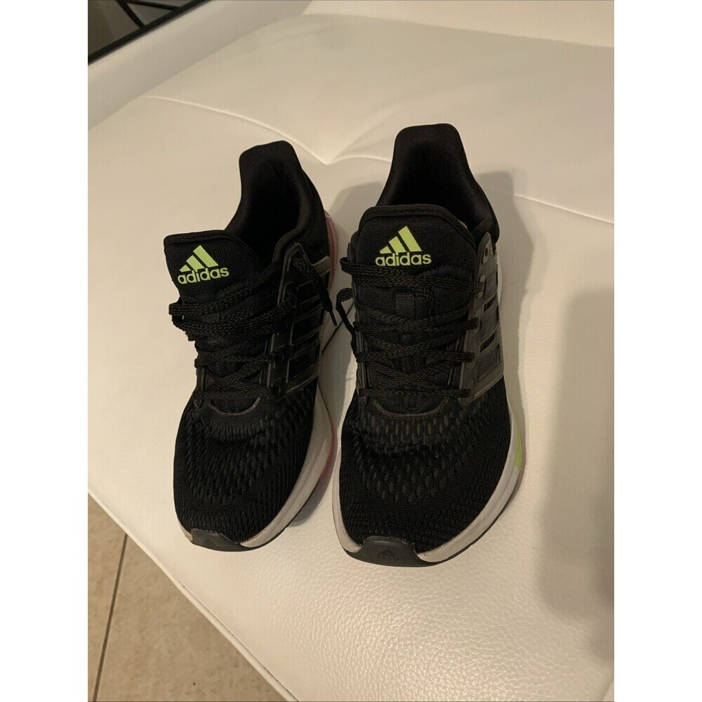 Adidas EQ21 Running Shoes, Black, Women's 8.5 Size